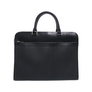 Louis Vuitton Epi Bassano Business Bag Black
